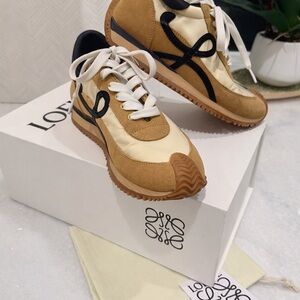 Loewe Brown and Cream Ballet Runner